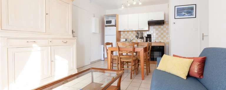 Salon et séjour de l'appartement Le Créach à Vannes