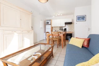 Vue globale du salon/séjour de l'appartement Le Créach à Vannes