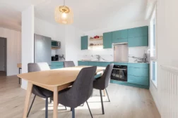 Cuisine / Salle à manger de l'appartement LCD Rohan à Vannes