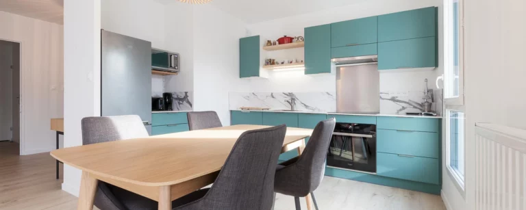 Cuisine de l'appartement Rohan à Vannes