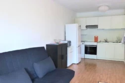 Cuisine et séjour du logement Ty Bihan à Séné