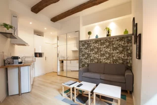 Pièce de vie du logement Ty Gwened à Vannes