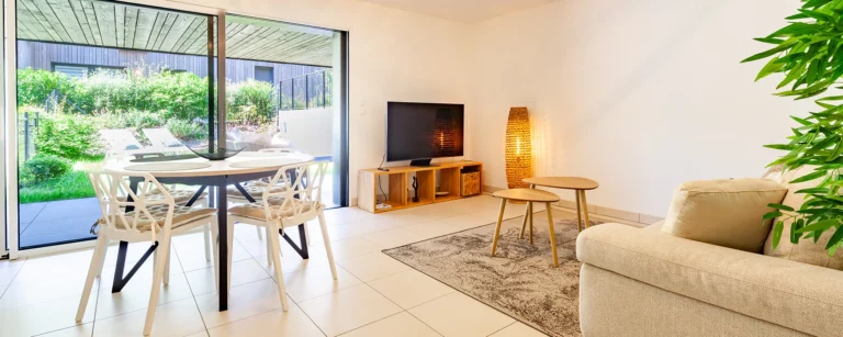 Pièce de vie du logement Viviane à Vannes